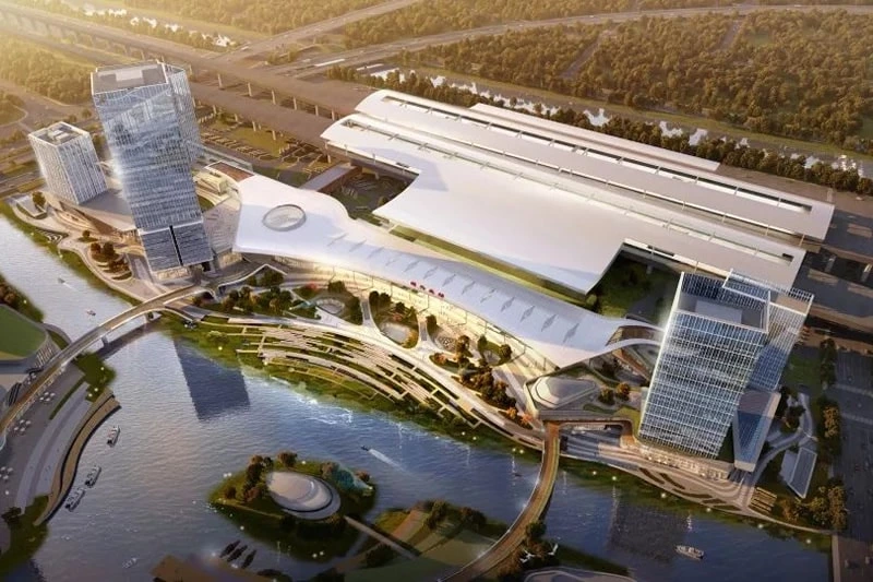 高铁绍兴北站TOD综合体